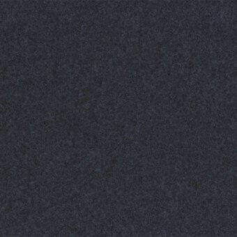 Dark gray textured fabric sample displaying a dense, granular weave with heathered tonal variations and a matte finish; Divina Melange Kvadrat.